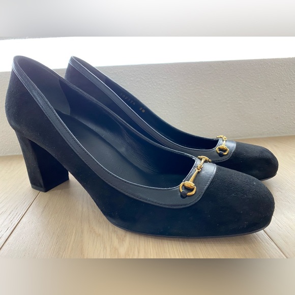 Gucci Kid Scamosciato/Nappa Charlotte Size 38 - Picture 4 of 11